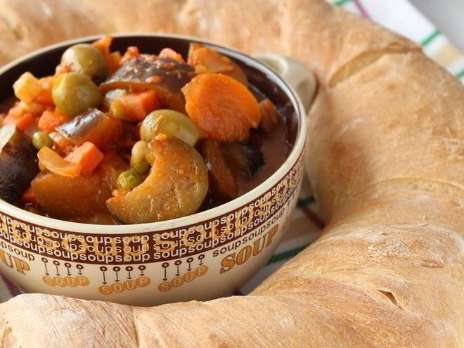 Рецепт хлеба-бублика