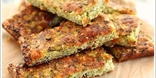 Хлеб из брокколи