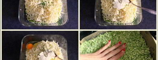 хлеб из брокколи. Шаг 2