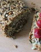 Хлеб из льняной и миндальной муки