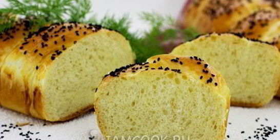 Хлеб из пшеничной муки с медом