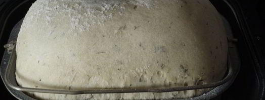 хлеб на рассоле, сыворотке и свежих дрожжах в хлебопечке. Шаг 4