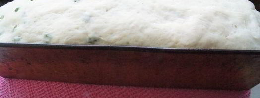 хлеб на рикотте с зеленым луком. Шаг 4