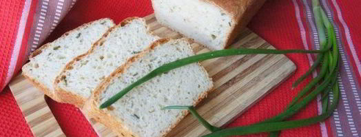 хлеб на рикотте с зеленым луком. Шаг 5