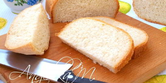 Хлеб на закваске с лимонной цедрой в хлебопечке