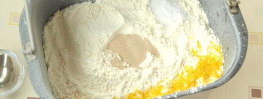 хлеб на закваске с лимонной цедрой в хлебопечке. Шаг 3