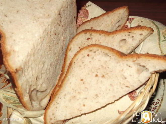 Рецепт хлеба пшеничного с грецким орехом