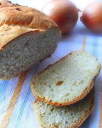 Хлеб с карамелизованным луком