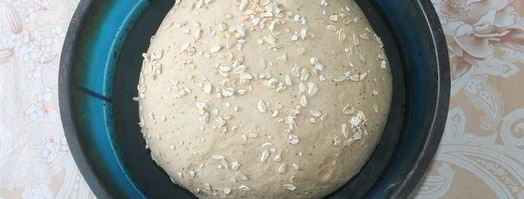 хлеб с овсяной мукой. Шаг 7
