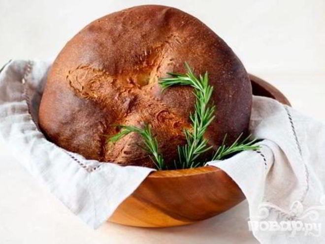 Рецепт хлеба с розмарином и медом