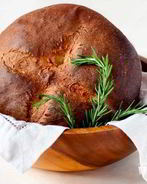 Хлеб с розмарином и медом