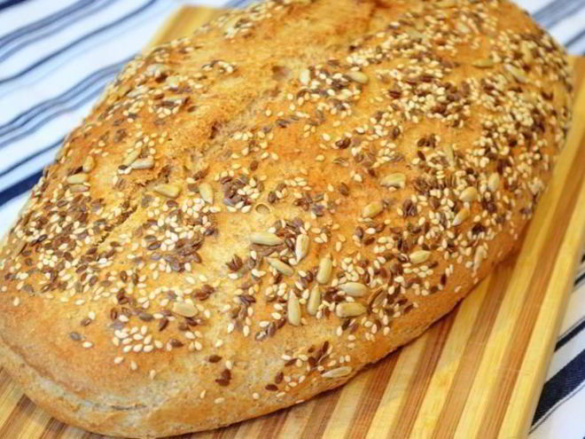 Рецепт хлеба с семечками