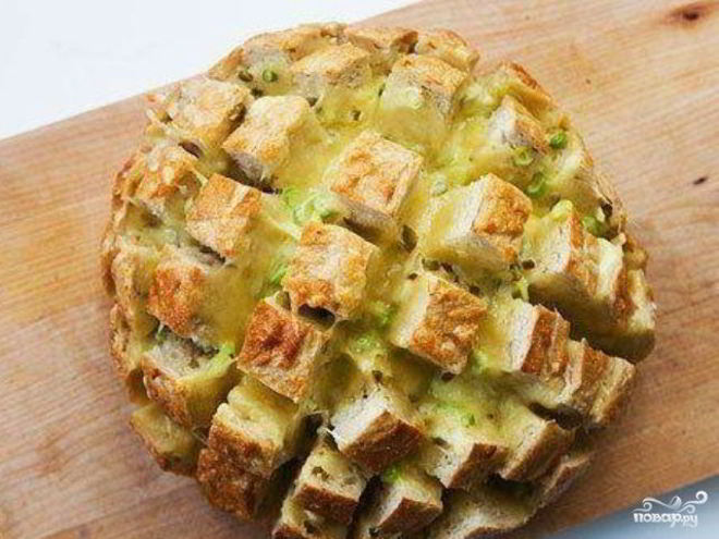 Рецепт хлеба с сыром в духовке