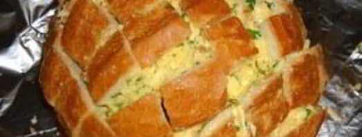 хлеб с сыром в духовке. Шаг 6