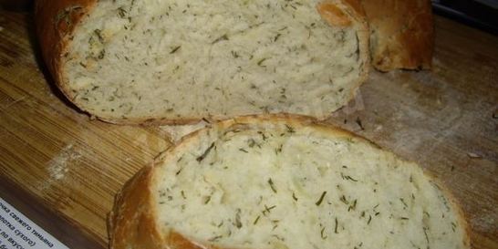 Хлеб с укропом