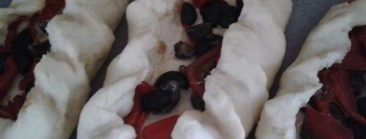 хлеб с вялеными перцами. Шаг 5