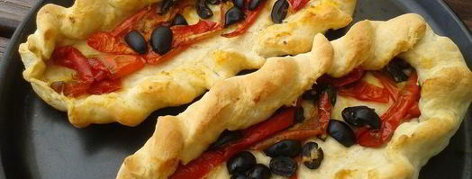 хлеб с вялеными перцами. Шаг 6