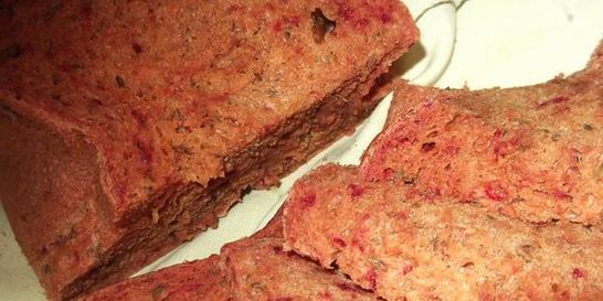 Хлеб свекольный с тмином