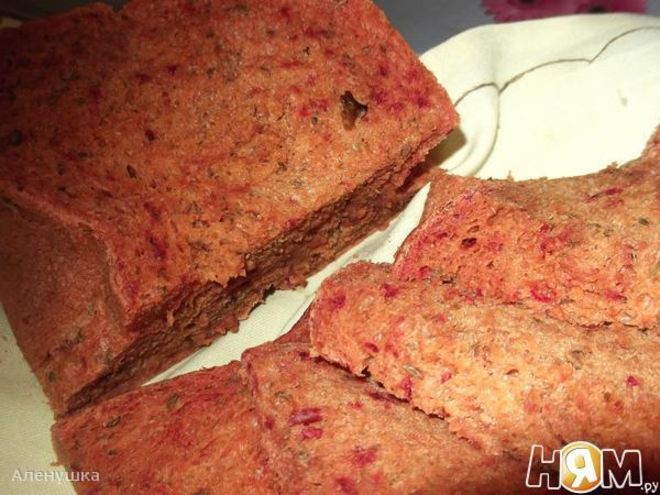 Рецепт хлеб свекольный с тмином