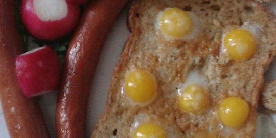 Хлебушек в горошек