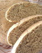 Кукурузный хлеб с тмином и отрубями