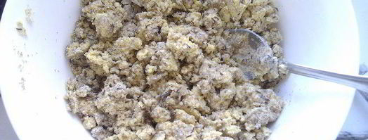 кукурузный хлеб с тмином и отрубями. Шаг 3