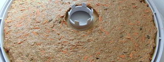 льняные хлебцы с изюмом и морковкой. Шаг 4