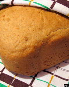 Луковый хлеб в хлебопечке из ржаной и пшеничной муки