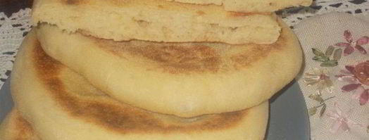 марокканский хлеб на сковороде. Шаг 6