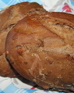 Мультизлаковый хлеб с бататом и грецким орехом