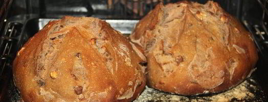 мультизлаковый хлеб с бататом и грецким орехом. Шаг 11