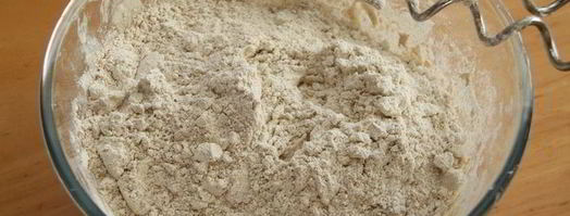 мультизлаковый хлеб с бататом и грецким орехом. Шаг 3