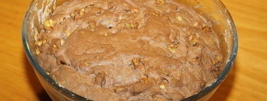 мультизлаковый хлеб с бататом и грецким орехом. Шаг 9