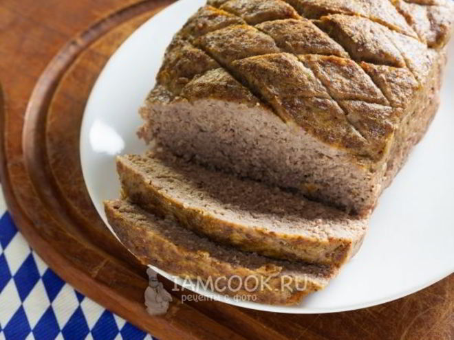Рецепт мясного хлеба по-баварски