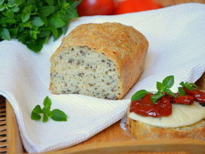 Рецепт ночного шведского хлеба без замеса