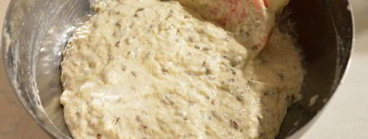 ночной шведский хлеб без замеса. Шаг 5