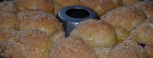 обезьяний хлеб с вяленой вишней. Шаг 7