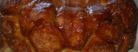 обезьяний хлеб с вяленой вишней. Шаг 8