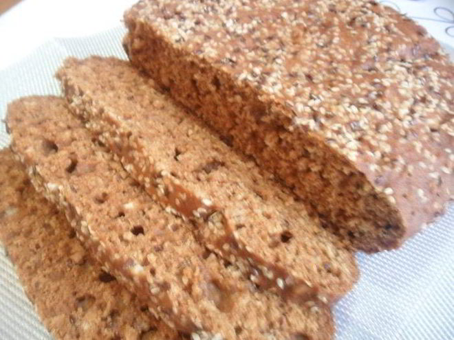 Рецепт полезного бездрожжевого хлебушка