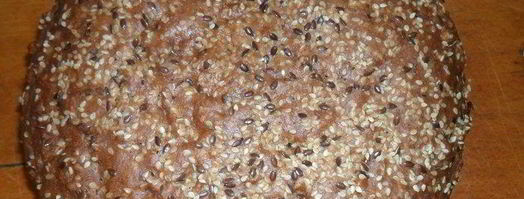 полезный бездрожжевой хлебушек. Шаг 5