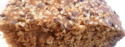 полезный бездрожжевой хлебушек. Шаг 7