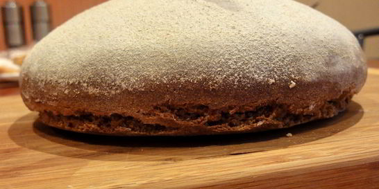 Постный хлеб без дрожжей