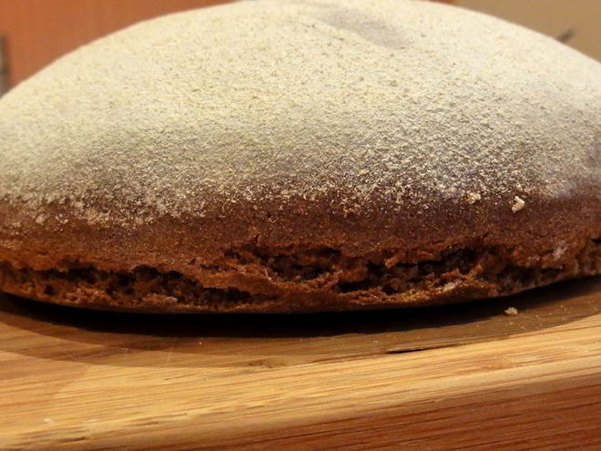 Рецепт постного хлеба без дрожжей