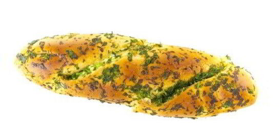 Постный хлеб с чесноком и петрушкой