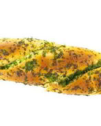 Постный хлеб с чесноком и петрушкой