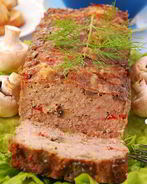 Простой мясной хлеб