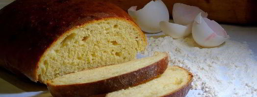 простой яичный хлеб. Шаг 7
