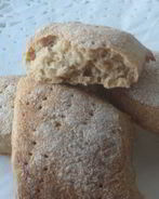 Простые полуржаные хлебцы