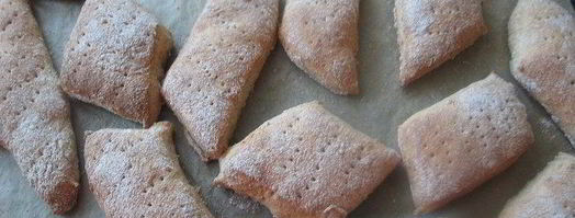 простые полуржаные хлебцы. Шаг 8