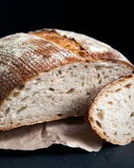 Пшенично-ржаной хлеб на ржаной закваске